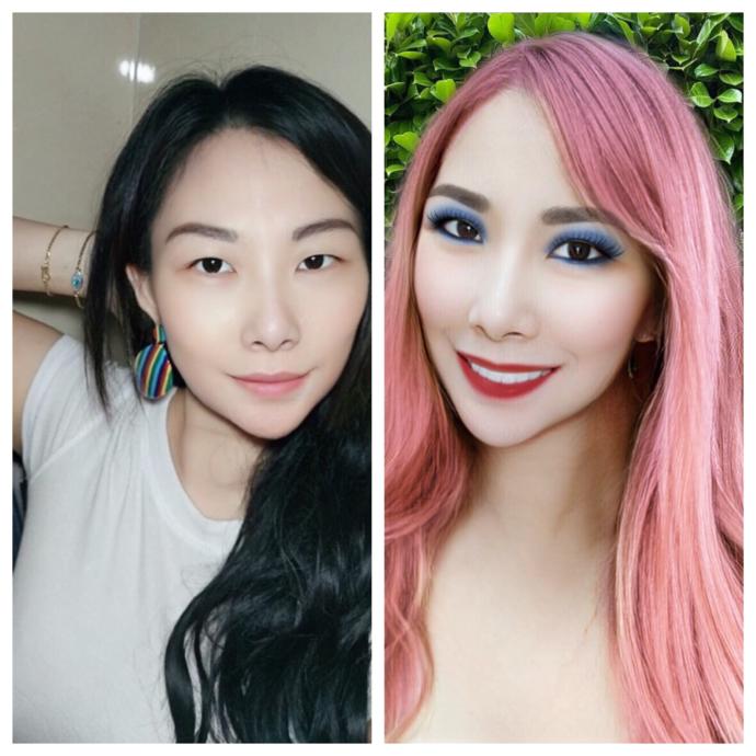 Can makeup make you look like a different person?