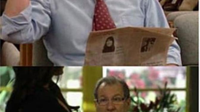 Did you know Al Bundy and Jay Pritchett reads the same news paper?