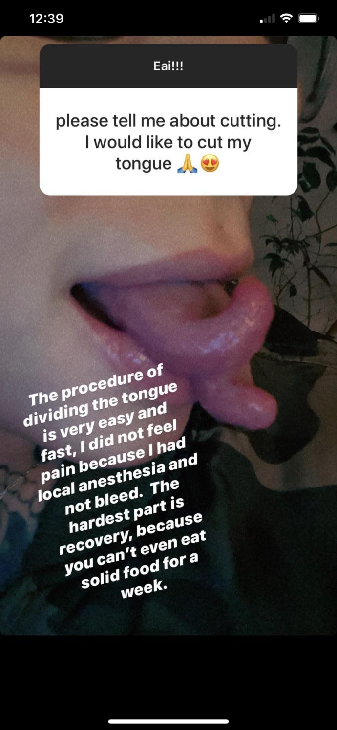 BOYS - you like cutting tongue?