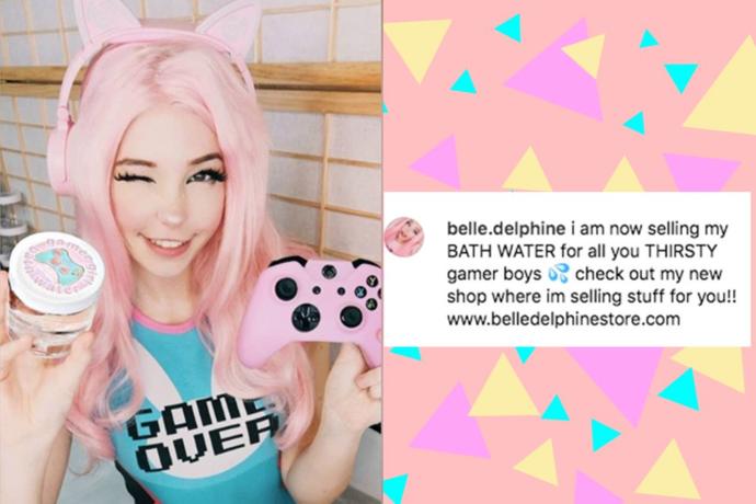 What do you think of Belle Delphine's new video?