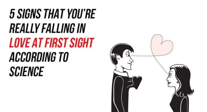 Do you believe in love at first sight ?