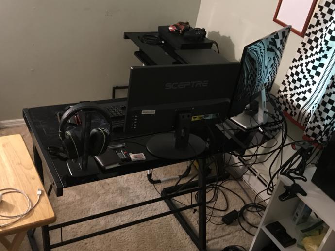 Is moving my desk around like this suspicious?