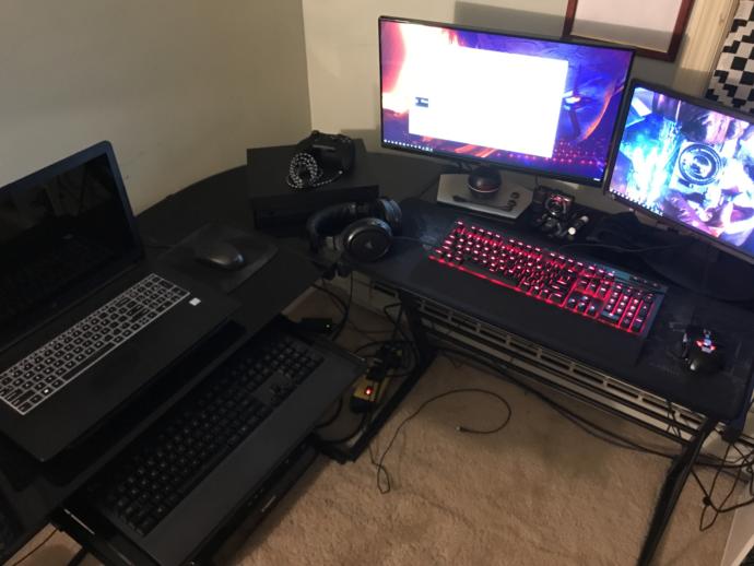Is moving my desk around like this suspicious?