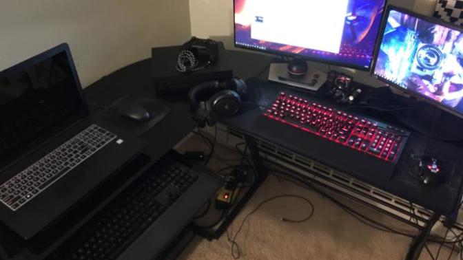 Is moving my desk around like this suspicious?