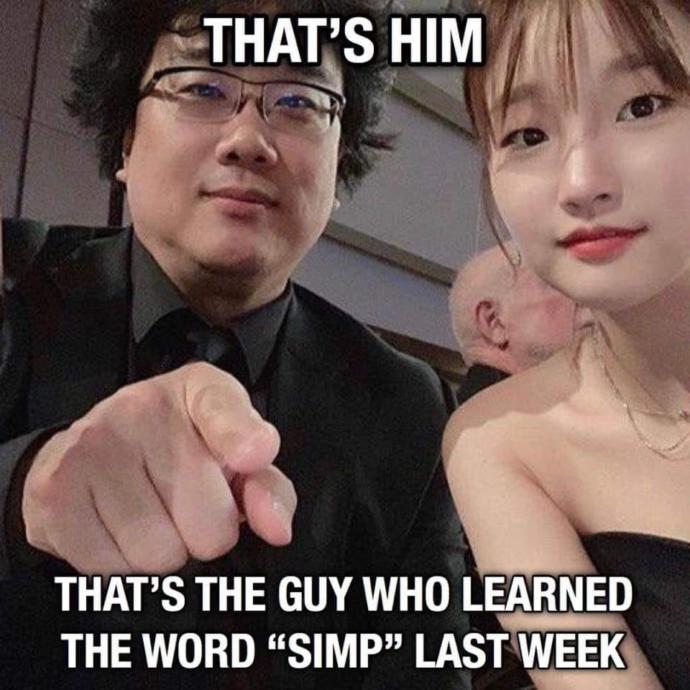 What does it mean if a guy is a simp?