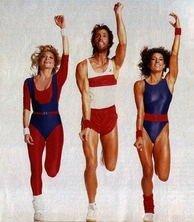 πβ¨ What do yall think of 80s workout outfits?