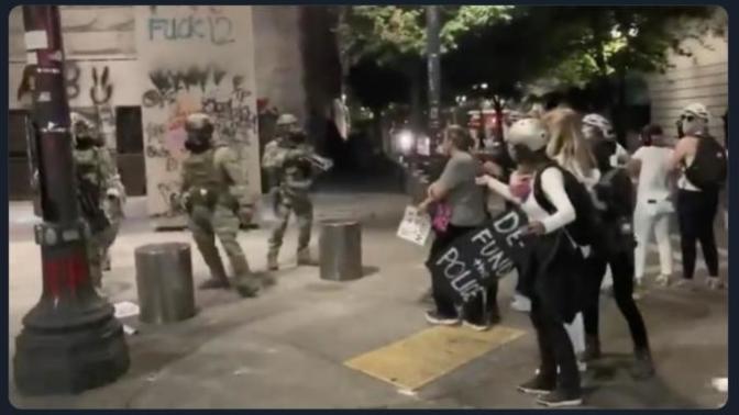 So... black-booted federal agents sent by the govt is bad, right?