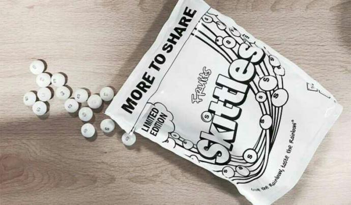 Are packs of all white skittles racist or anti-lgbt?