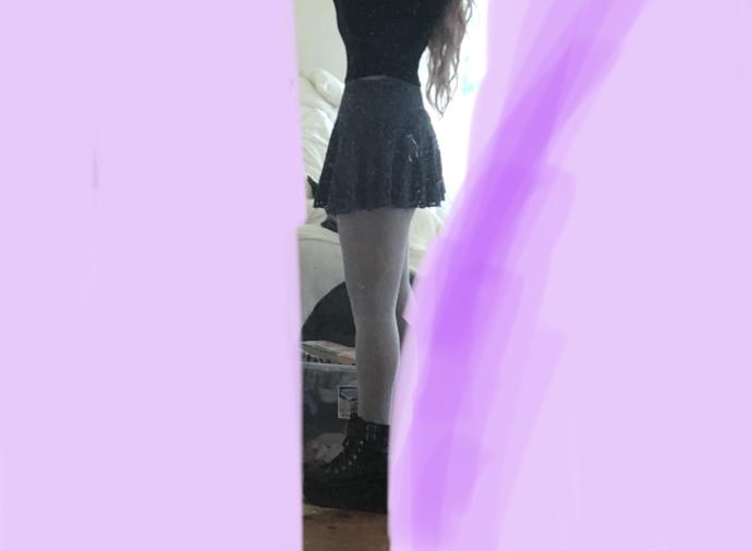 As outfit : Yes/ No? (Please excuse fuzz on mirror. Only saw it after took pics)?