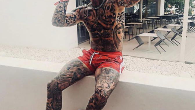 Girls, Would you date a guy with this many tattoos?