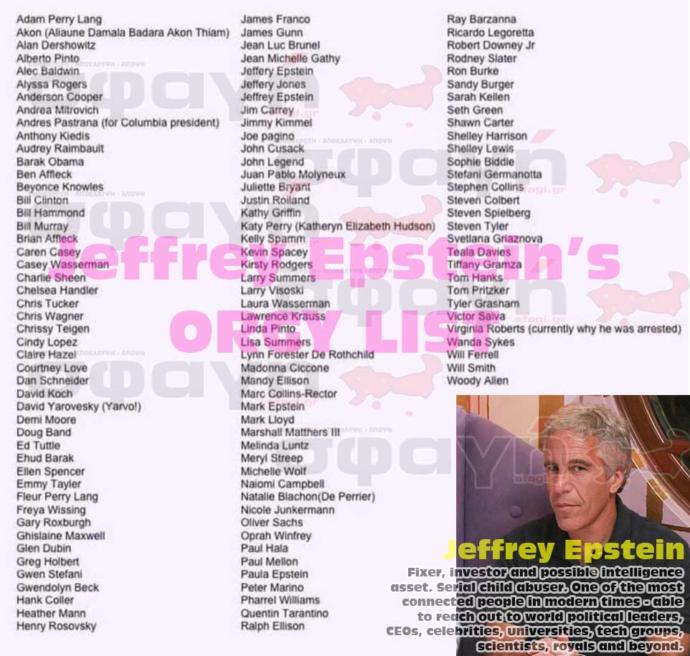 How can people ignore the fact that all these people were on Jeffreys island?