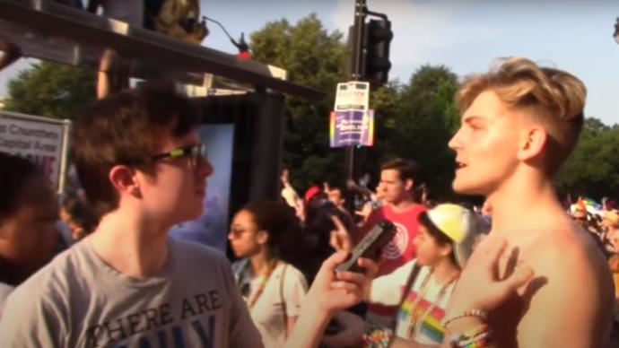 Would you accept a public interview about political views?
