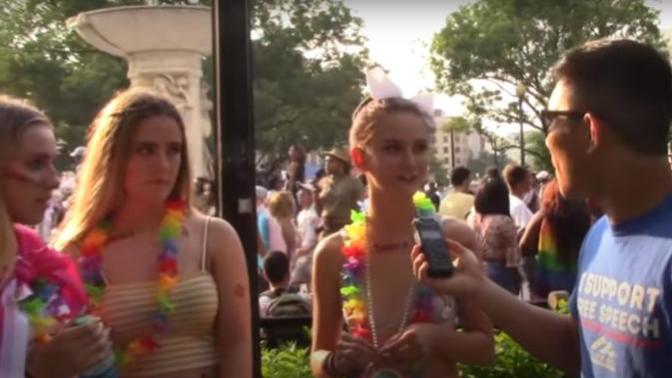 Would you accept a public interview about political views?