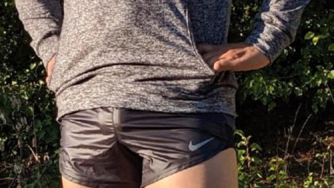 Okay for guys to wear girl running shorts?