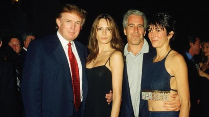 Why Do You Suppose Trump Just Said of Child Sex Trafficker Ghislaine Maxwell, "I Wish Her Well"?