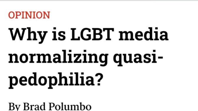 How can people ignore this fact about the LGBTQ community?