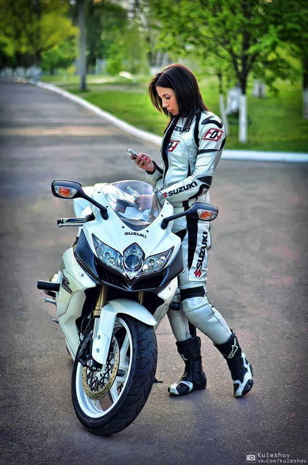 Are women more badass riding a street bike or riding a Harley?