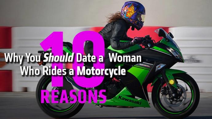 Are women more badass riding a street bike or riding a Harley?