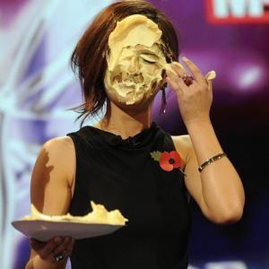 Why does my dad find it so funny another girl put a custard pie in my face?