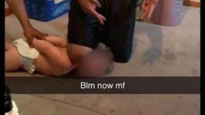 BLM now abusing children. Don't innocent white kid's lives matter?