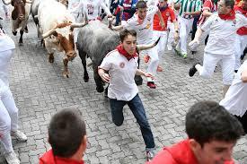 Running of the bulls Spain