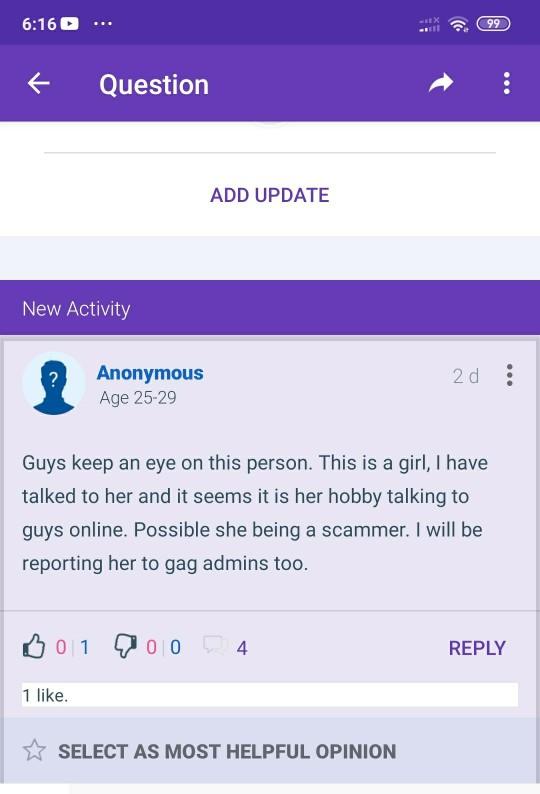 Someone is accusing me of being a scammer. Do you think Im a scammer?
