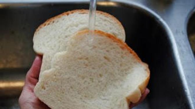 Do you wash your bread before you eat it, or do you trust that it's clean?