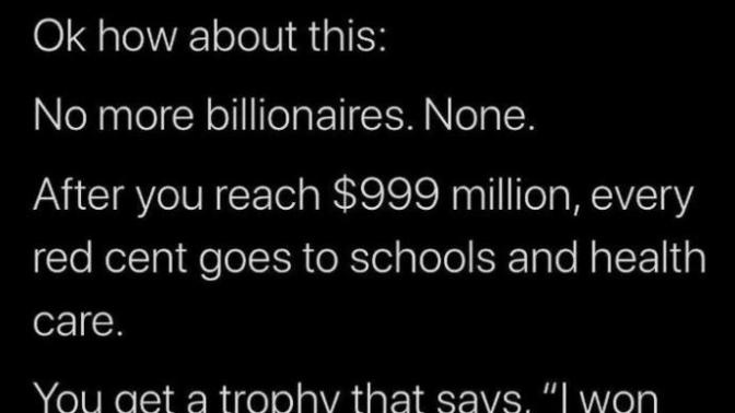 Can you have too much or enough money?