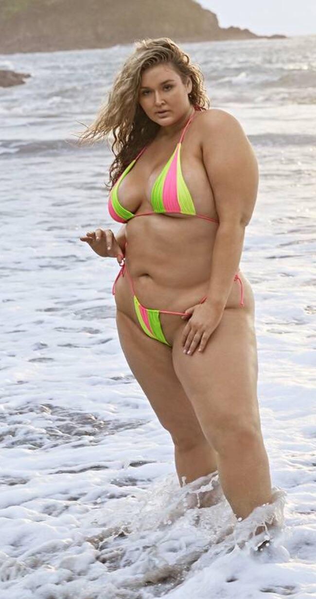 How do you feel about plus size women wearing bikinis?