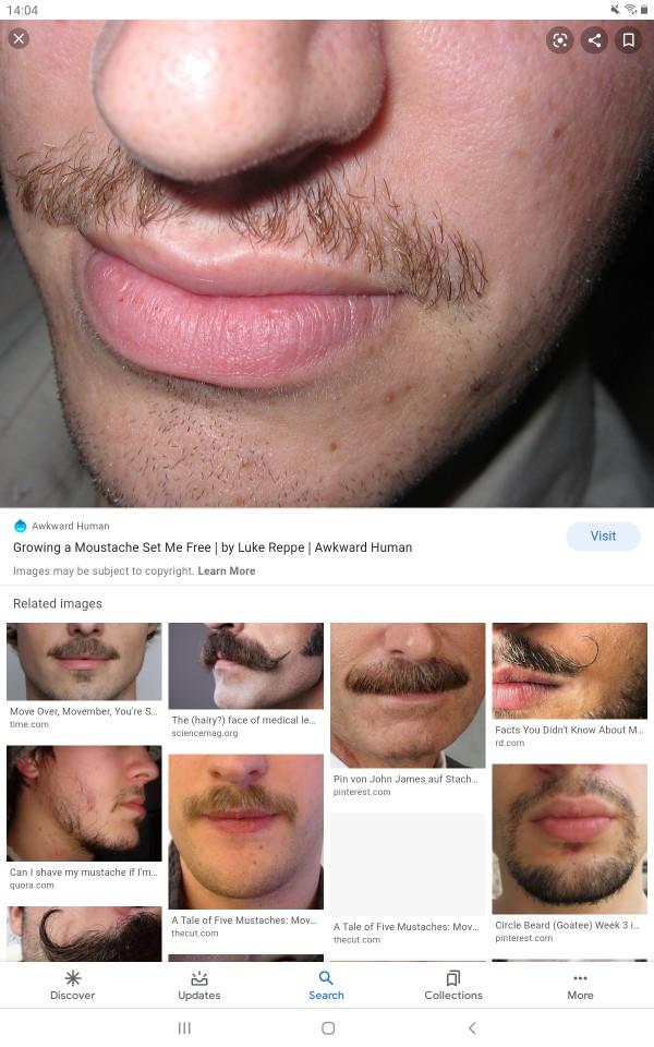 Do you find mustaches attractive?