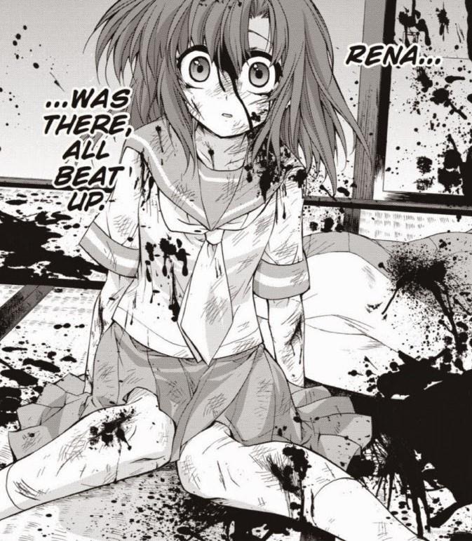 Which of these gorey manga panels do you think is the creepiest?