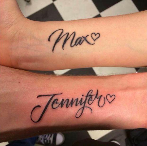 What do you think about people who tattooed their partners name on themselves?