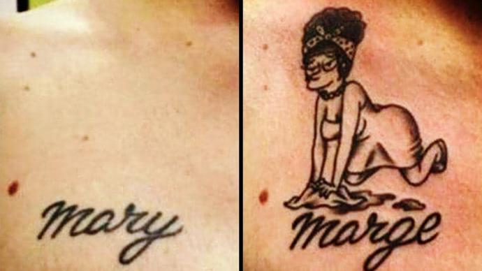 What do you think about people who tattooed their partner's name on themselves?