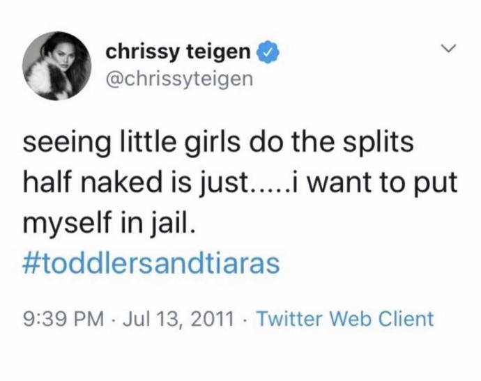 Chrissy Teigens 60k Deleted tweets?