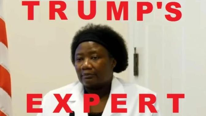 Surprise! Trump Retweeted Some Batshit Crazy Stuff Again. Do You Agree with Trump's New "Expert Doctor"?