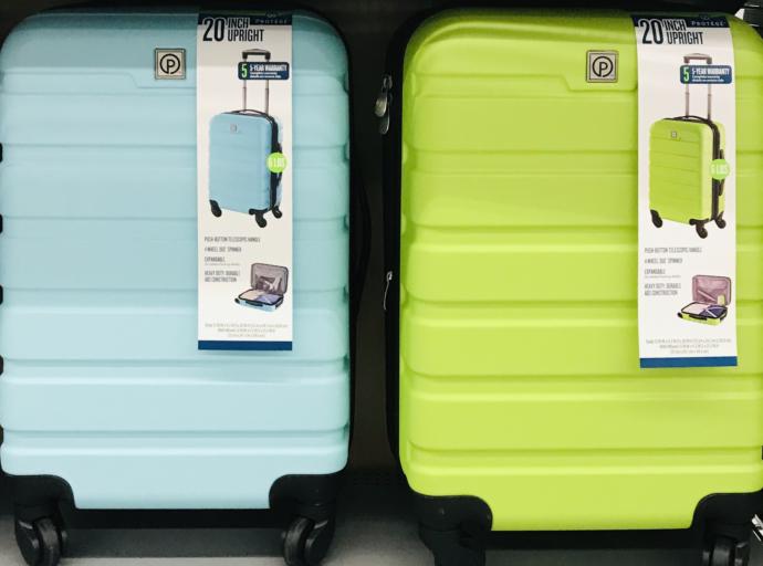 Travel luggage ON SALE for 15$ : IYO WHICH COLOR goes better with my wardrobe / hair (Assume Hair is most often lavender) I canβt decideπ€·ββοΈ π€?