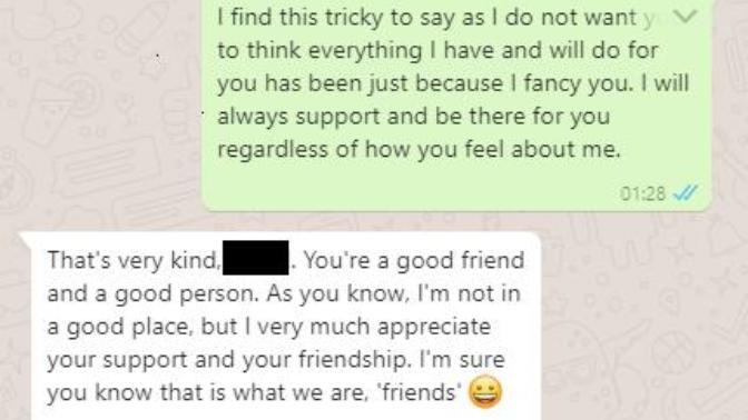 Have I been dumped in the friendzone?