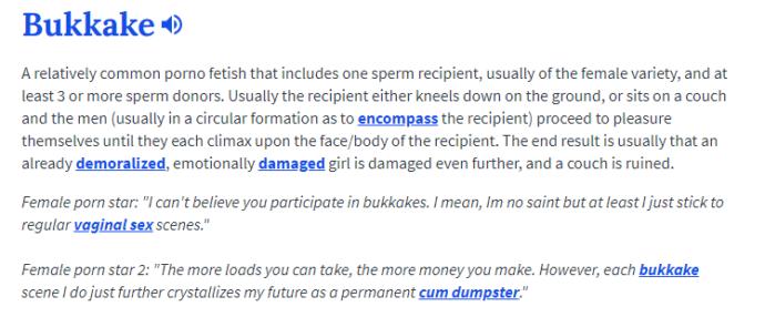 What do you think about a bukkake? Have you ever done it, would you?