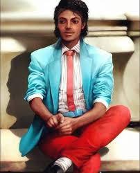 In which way was pop icon, Michael Jackson, dressed at his best?