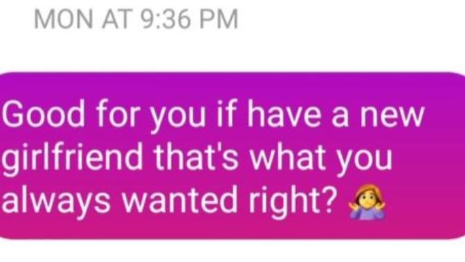 Why try make me jealous with other girls for him to admit he isn't dating her seriously?