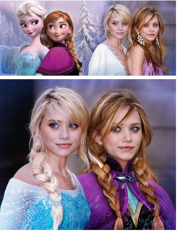 Have you ever met anyone who favored the Disney princes/princesses you crushed on in childhood?