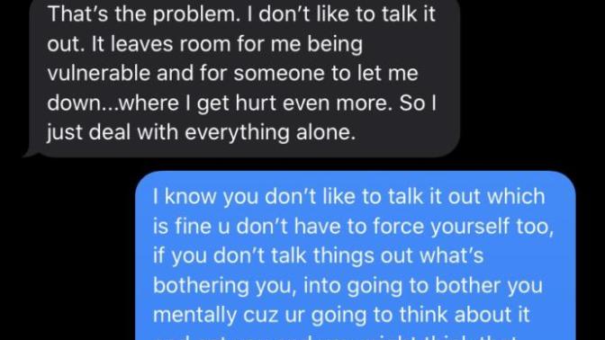 Why are girls like this? ex girlfriend said “I miss?”?