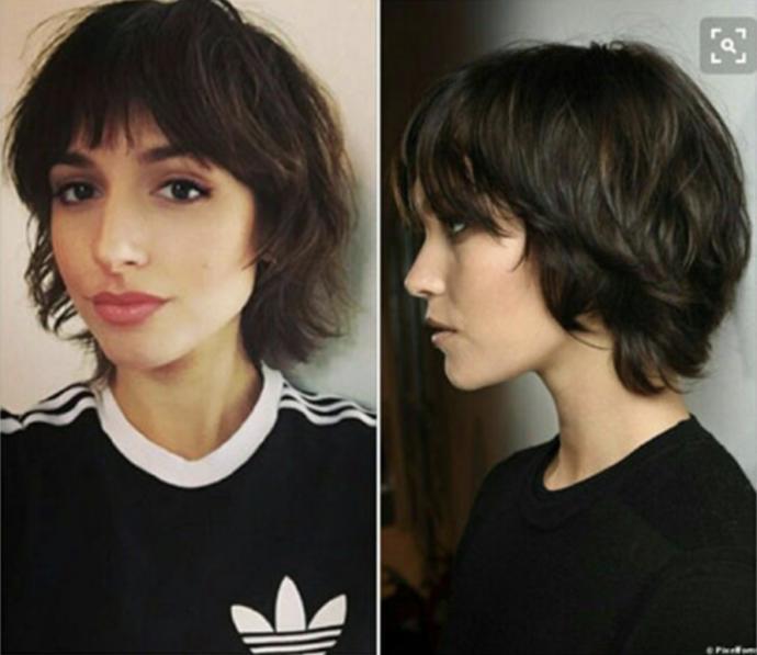 Girls with short hair and bangs - Yay or Nay?
