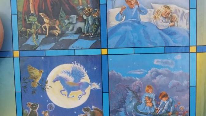 Could you come up with a story plot for one or all of these pictures?