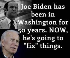 What is the biggest reason not to vote for Joe clueless Biden?