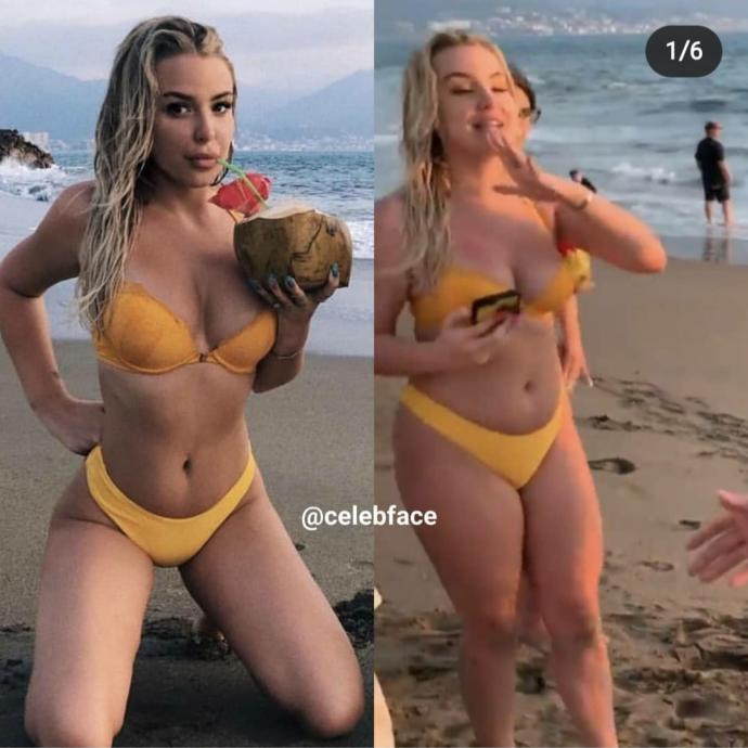 What do you think of the trend of editing photos to meet an unrealistic beauty standard?