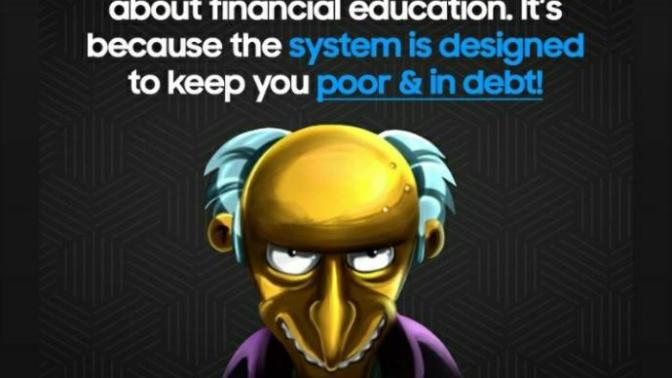 Is the system designed to keep you poor and in debt?