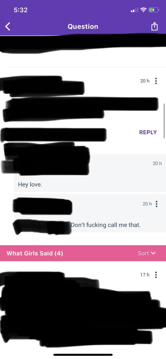 What would you do in this situation, what do you think about what I did?