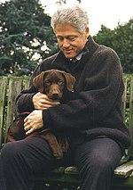 Which first pet ever of the United States to enter the White House is more popular that Bill Clinton owned?