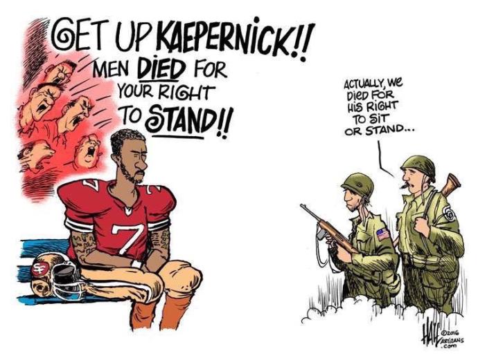 Should Colin Kaepernick be executed for treason?